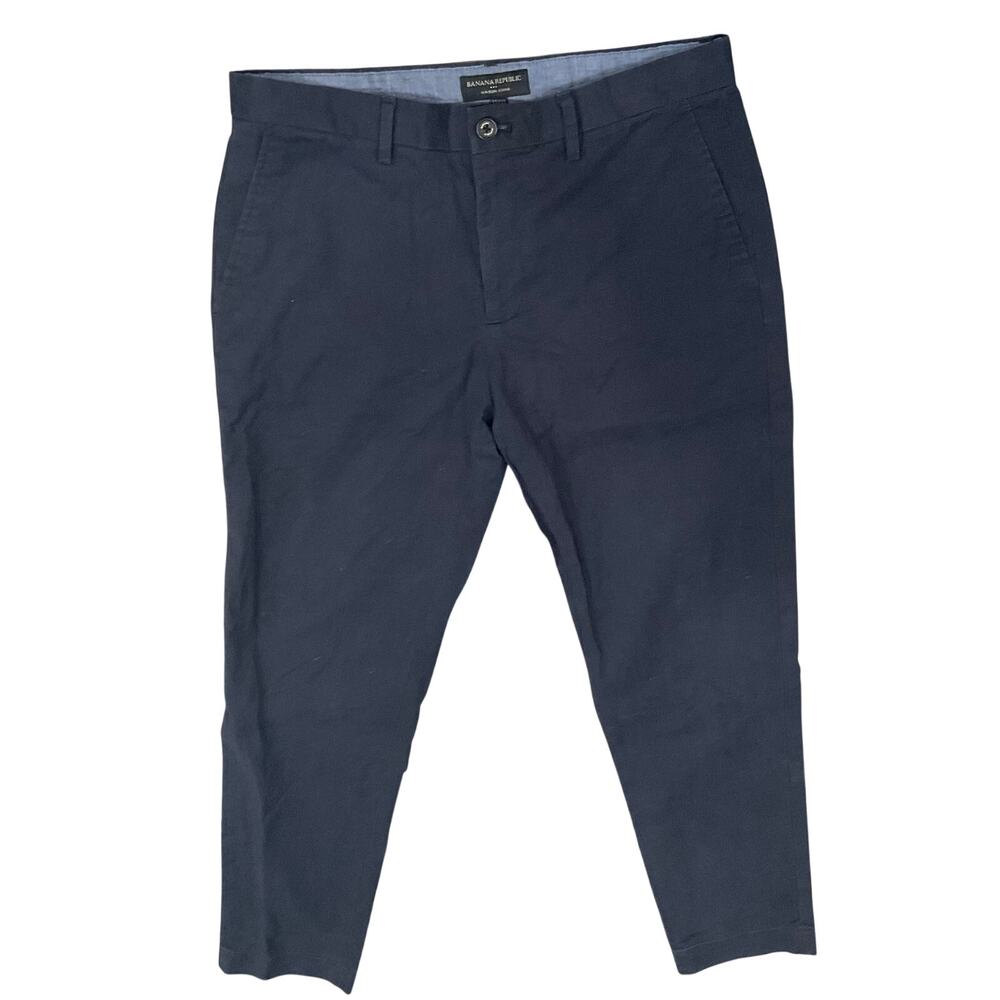 Banana Republic Mason Chino Pants Men's Size Black